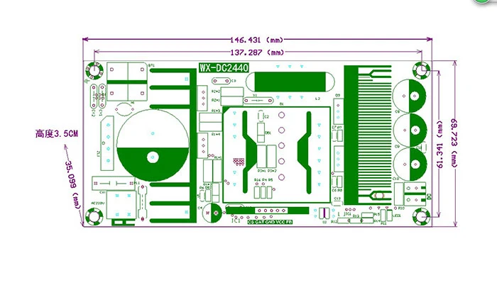 300W AC DC конвертер 170 v 260 220 V 240 230V to 24V 12.5A 15A изолированный коммутационный