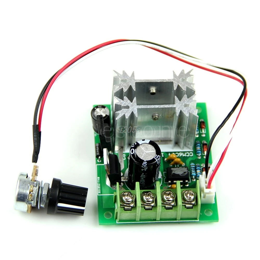 

6V/12/24V 10A Pulse Width Modulator PWM DC Motor Speed Control Switch Controller T14 Drop ship