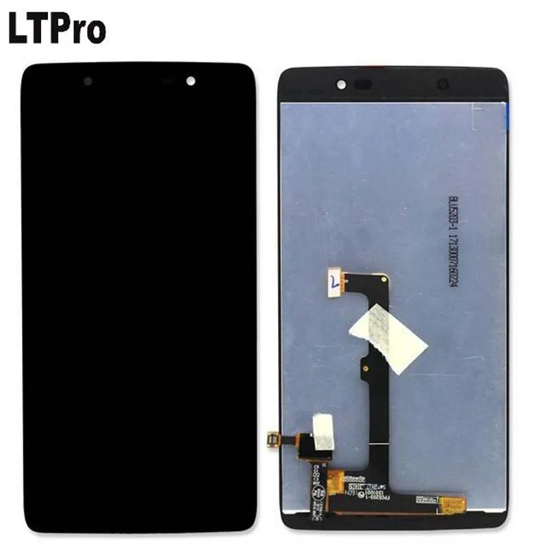Лучший рабочий черный ЖК-дисплей LTPro для Alcatel Idol4 OT6055 6055 6055B запасные части