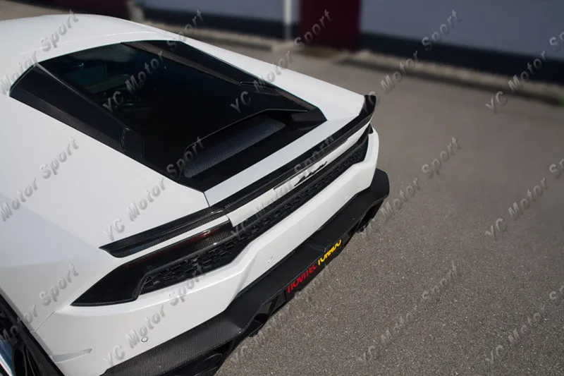 2014-2019 Lamborghini Huracan LP610-4 & LP580-2 Coupe Spyder NOVITEC TORADO Style Trunk Spoiler Wing DCF (100)