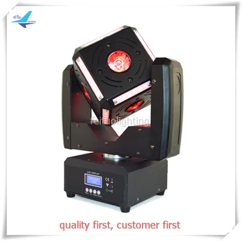 

4 pieces flycase Snake eye 6x12w rgbw cube led moving head effect wash beam light cubix moving head light
