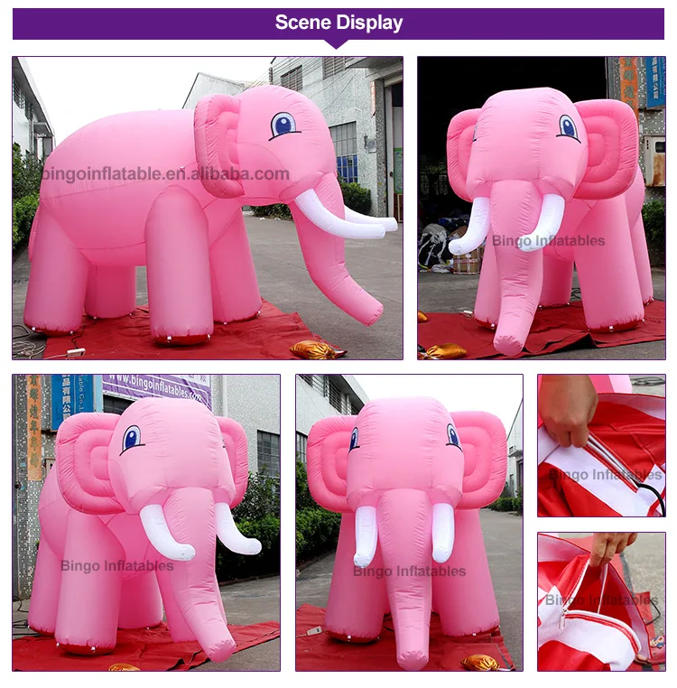BG-A0748-Inflatable-pink-elephant-bingoinflatables_02