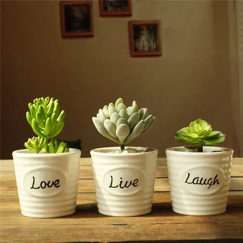 Macetas-de-porcelana-blanca-letras-ingle