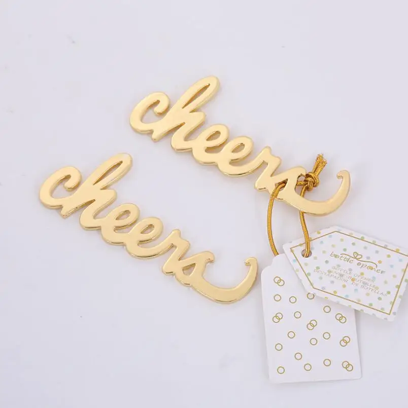 

Marriage wedding party favor gifts Alloy cheer beer bottle opener for Home Kitchen Bar Supplies LX2843