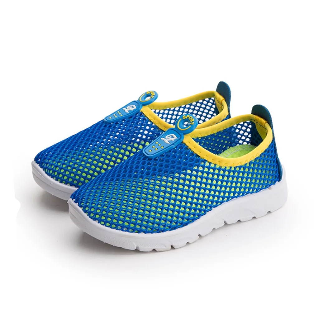

SAGACE Kids Toddler Infant Children Casual Shoes sneakers boy /girl Single net breathable mesh running Sport 19Apl12