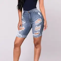 2019 Новый Обычный прямой тип брюки Винтаж Высокая талия джинсы новые женские брюки 5 брюки свободные ковбойские брюки высокого качества