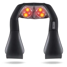 Shiatsu Neck Shoulder Massager Electric Back Massage with Heat Deep Kneading Massage for Muscles Pain Relief Relax in Car& home Shiatsu Neck Shoulder Massager Electric Back Massage with Heat Deep Kneading Massage for Muscles Pain Relief Relax in Car& home