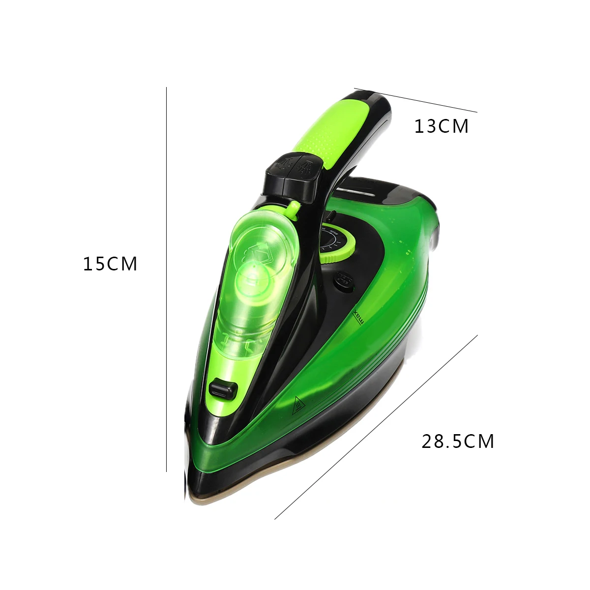 

2400W Cordless Wireless Charging Portable Steam Iron 5 Speed Adjust Clothes Ironing Steamer Portable Ceramic Soleplate EU Plug