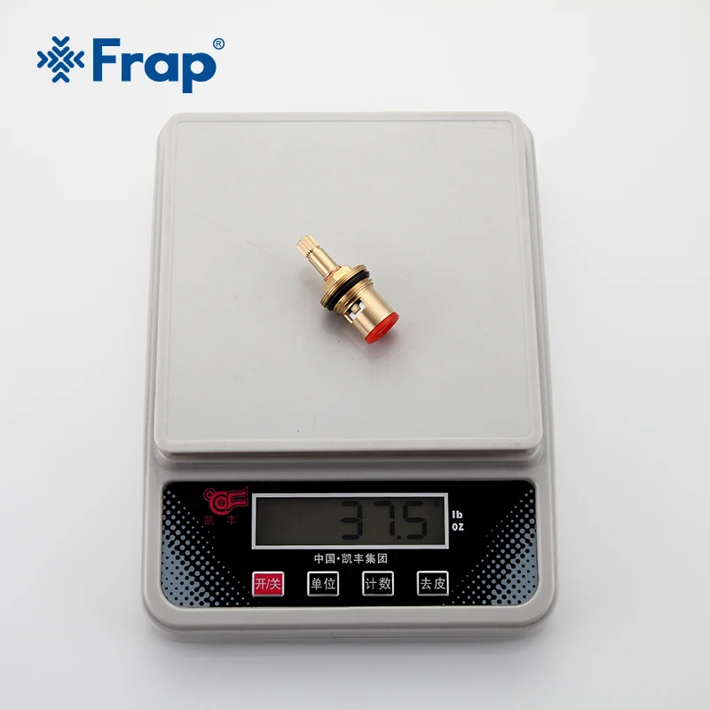 Frap 10pcs Brass Cartridge for kitchen Faucet Cartridge Water Mixer Tap Inner Faucet Valve Basin Bathroom tap Accessories F52-4