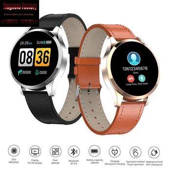 

NEW 2019 Q9 Smart Watch Men Women Waterproof HR Sensor Blood Pressure Monitor Fashion Fitness Tracker Smartwatch