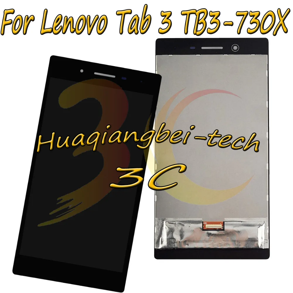 

7.0'' New For Lenovo Tab 3 TB3-730X TB3-730 TB3-730F TB3-730M Full LCD DIsplay + Touch Screen Digitizer Assembly 100% Tested
