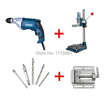 

Heavy Duty Drill Stand + Vice + 700w Electrical Power Drill
