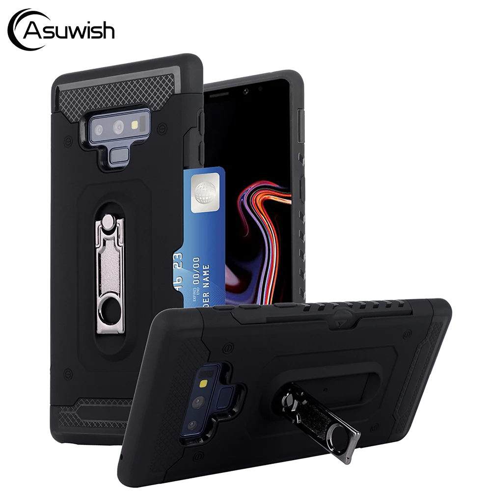 

Tough Cover Armor Phone Case For Samsung Galaxy Note 9 8 5 S A6plus J2 2018 A6 Plus S8 S9 S7edge A 6 Slim Shockproof Back Cover
