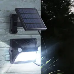 Новый 12LED солнечной энергии уличный свет PIR датчик движения Сад безопасность лампа открытый уличный водостойкий настенный свет цвет