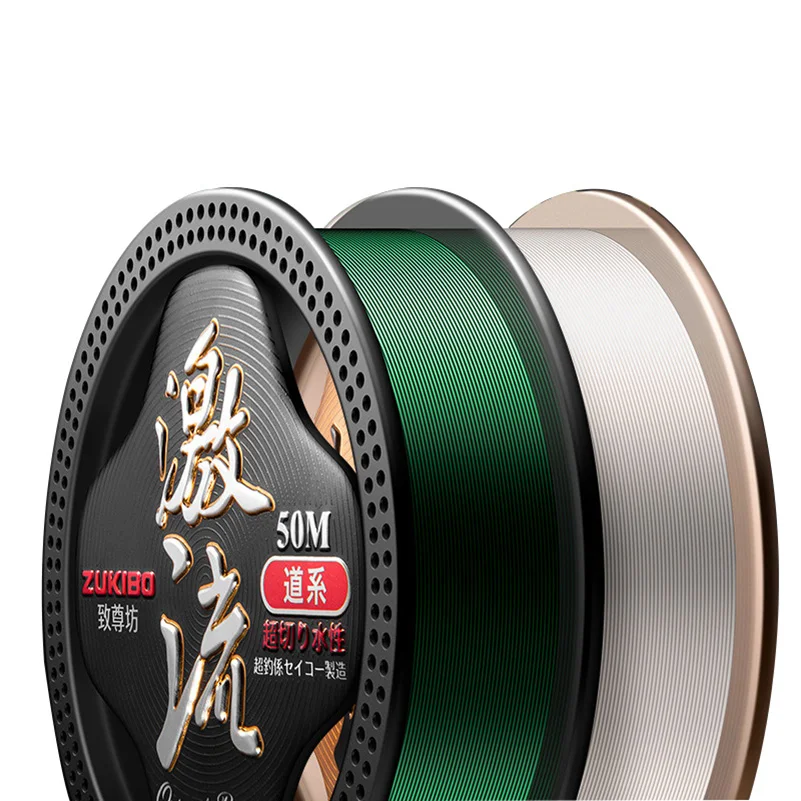YUYU Quality Fishing Line 50m Nylon Daiwa Line 2LB 25LB Japanese