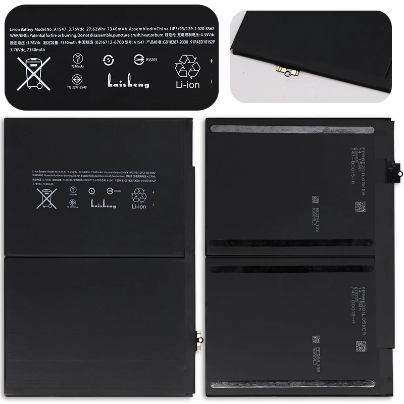 Dygod 7340 мА/ч, для iPad 6/iPad Air 2 Tablet Батарея Замена для iPad 6/iPad Air 2 A1547 A1566 A1567 батареи Bateria