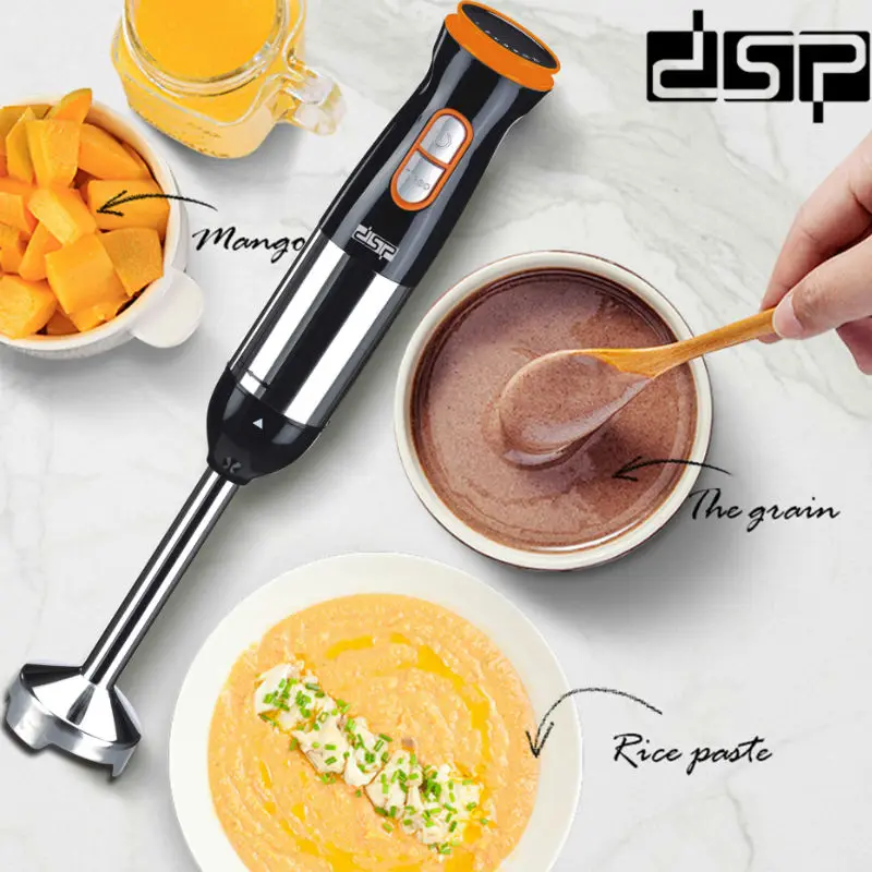 

DSP Hand Held Blender Food Mixer Electric Portable SS blade Food Processor
