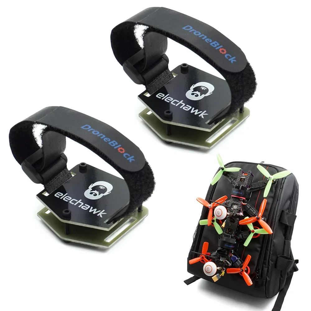 FPV Racing Drone Backpack Plug in Accessories Bundle Mount Upgrade Parts Strap Carrying Parts Quadcopter font