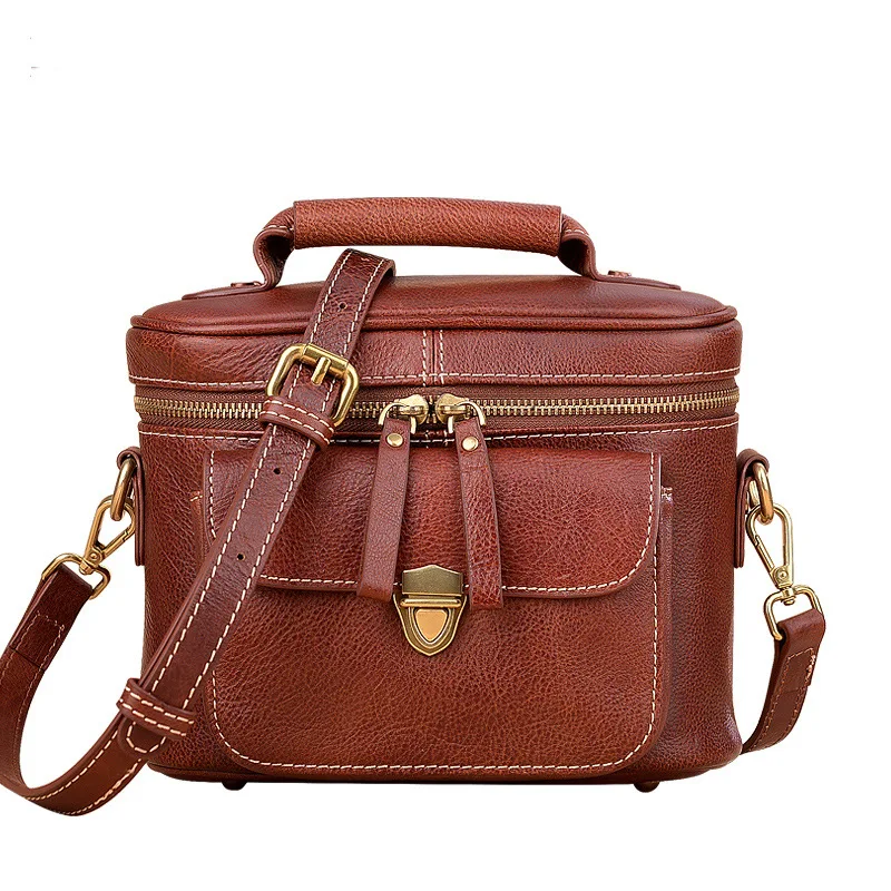 Genuine Leather Cross body Shoulder bags Handbag Small Cross body bags Satchel Ladies Purses