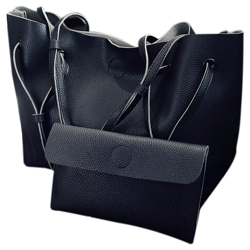 Дамские туфли из pu искусственной кожи Сумка Tote кошелек Сумочка через плечо