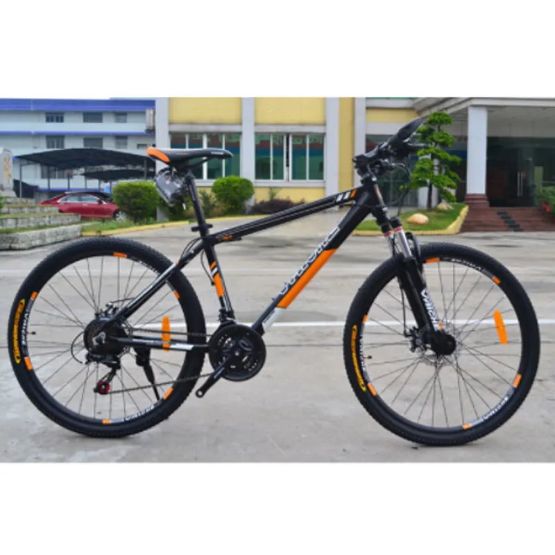 Cheap Mountain Bicycle Bike No Rear Shock Absorber Double Disc Brake Oil And Gas  Fork Hot Sale Men and Women 21 Speed 26 Inches 2