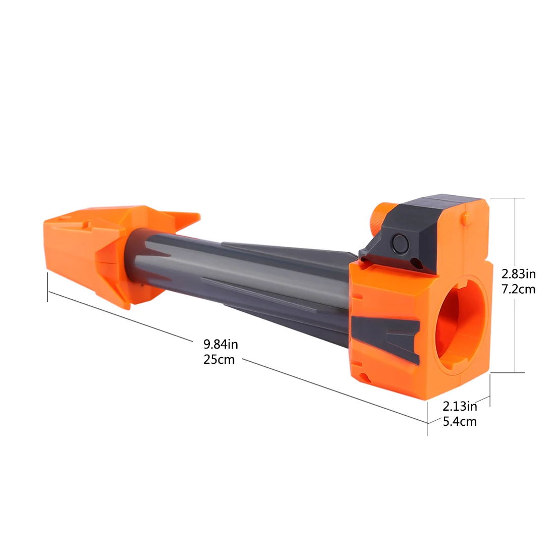 Модифицированный стиль украшение передней трубки для Nerf Stryfe Rapidstrike репрессивный
