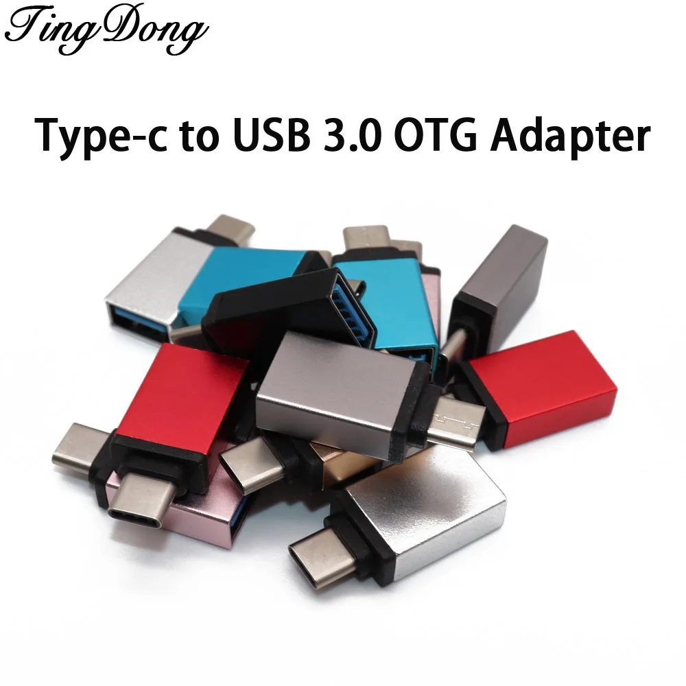 Адаптер USB OTG Type C на 3 0 кабель для быстрой зарядки и передачи данных типа адаптер