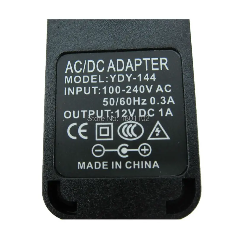 AC 100-240V DC 12V 1A US Plug AC/DC адаптер питания зарядное устройство адаптер питания для камеры видеонаблюдения