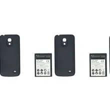 3x6200 мАч B500BE B500AE на Батарея+ 3x2 дополнительных Цвет задняя крышка чехол для SamSung Галактики S4 Характеристическая вязкость полимера мини I9190