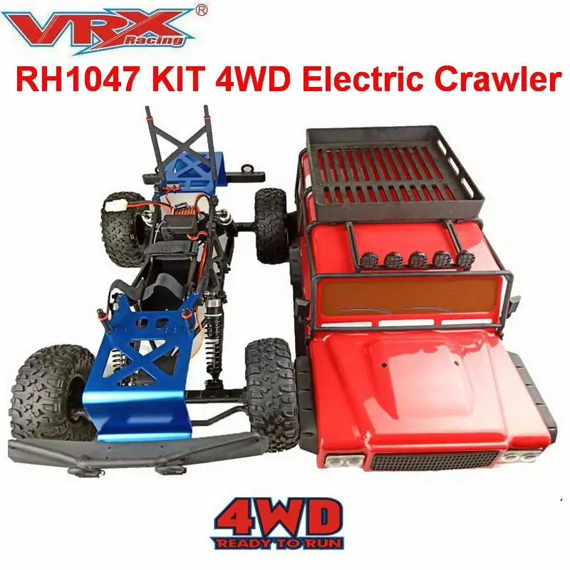 

RC Crawler 4WD VRX Racing RH1047 BF-4J KIT 1/10 Scale Electric rc car,without electronics, Toys for children rc car