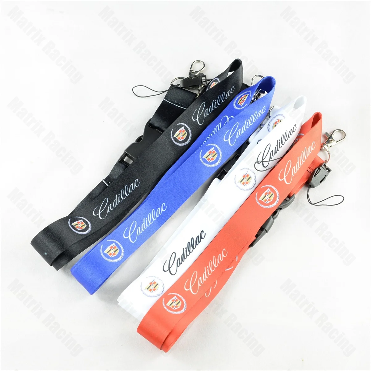 

JDM Style For GM CADILL#C Car Logo Cellphone Lanyard JDM Racing Car Keychain ID Holder Mobile Neck Strap with Quick Release