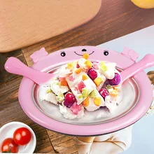 Мгновенный мороженого йогурт Sorbet Gelato ледяной Ролл Набор «сделай сам» сковорода для детей дропшиппинг FAS