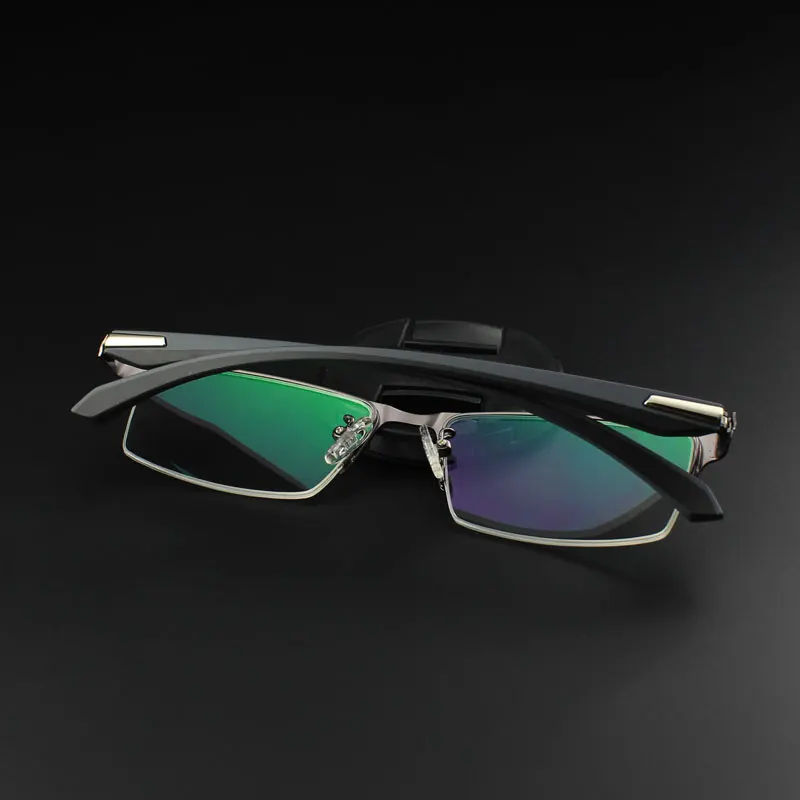 Baratos Gafas de sol fotocromáticas Lente de camaleón Miopía Bloqueo de luz azul Juego de gafas de computadora para hombres para la vista 0.50 0.75 175 5.5 6