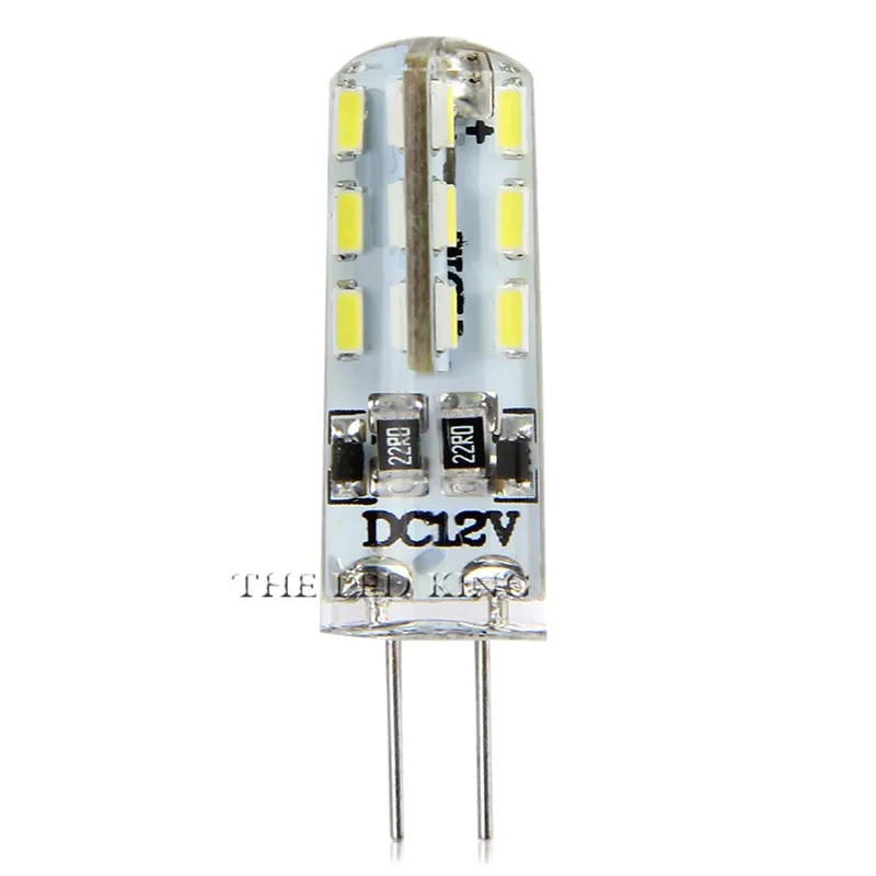 10 шт./лот 3 Вт G4 светодиодный светильник AC DC 12 В SMD 3014 белый/теплый белый светильник угол 360 градусов