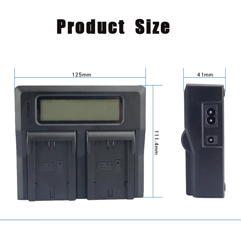2Pcs NP-FZ100 NPFZ100 NP FZ100 Battery+Smart LED Dual USB Charger for Sony NP-FZ100 BC-QZ1 Sony a9 a7R III a7 III ILCE-9