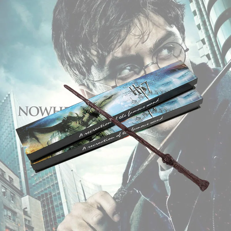 

Colsplay Harri Potter Magic Magical WandMetal/Iron Core Hermione Granger Dumbledore Wand Voldemort Elegant Ribbon Kid Gifts Toys