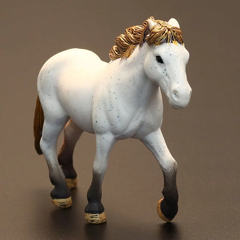 Buy Simulation Animals Children Cognitive Toys White Horse Models Office