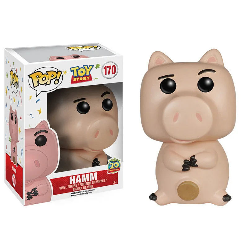 

FUNKO POP New Toy Story 4 Hamm 170 # Anime Character Vinyl Action Figures Model Dolls Toys for Children Birthday Gifts