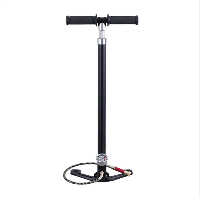 

30mpa 4500psi HPA High Pressure PCP Pump Four-stage Manual Pressurized Air Pump Hunting Car Bicycle Air Refilling