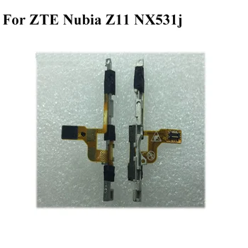 

2PCS For ZTE Nubia Z11 NX531j NX 531J Power swtich on off volume button flex cable replacement repair parts