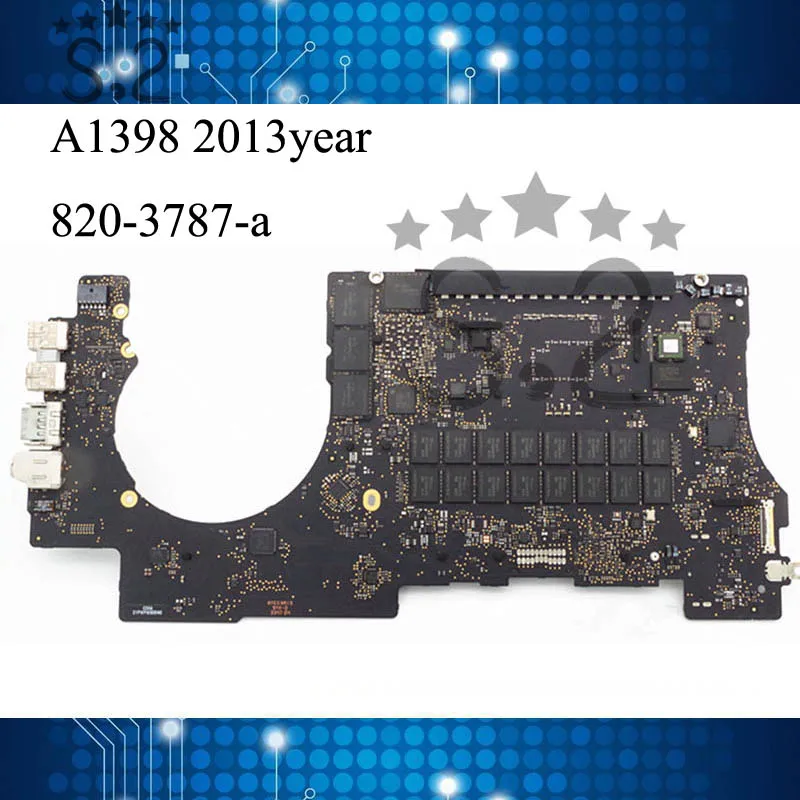 

A1398 Motherboard For Macbook Pro Retina 2013 year Logic Board i7 2.6 GHz 16GB 2014year 2.2ghz 16gb