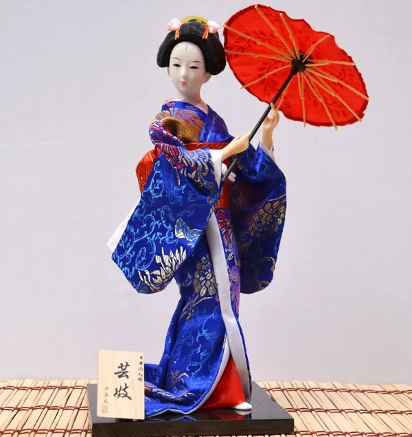 Japanese Beauty Miniatures Antique Geisha Dolls Wedding Home