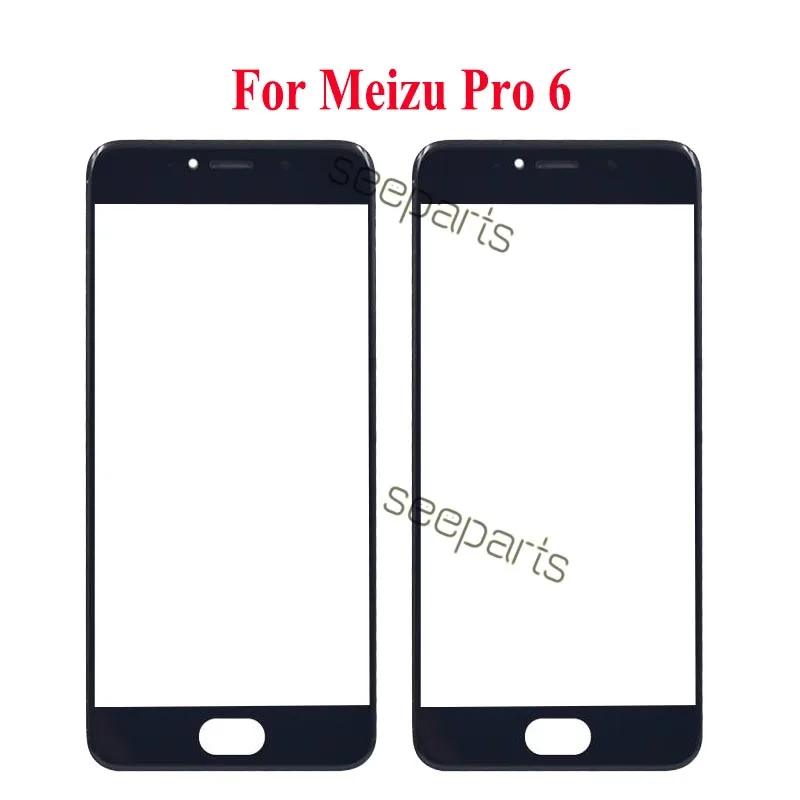 For Meizu MX6 Meizu Pro 6 Pro6 Outer Glass Lens Front LCD Touch screen Panel Replacement 5
