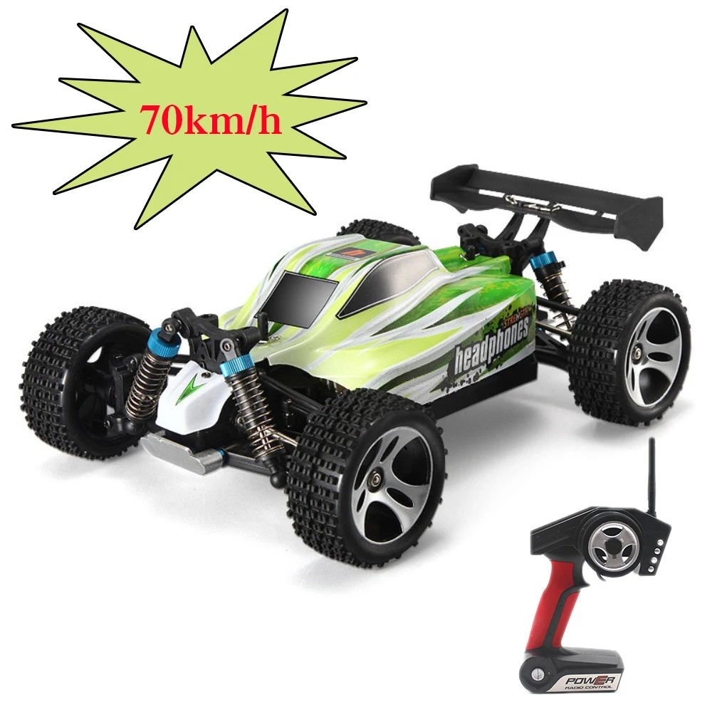 

70KM/H 1:18 4WD RC Car Updated Version A959-B 2.4G Radio Control Truck RC Buggy High Speed Off-Road Vehicle Toy Factory Price