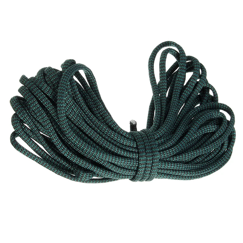 ABLD-7 حبل Paracord المظلة حبل مقاومة التخييم بقاء اللون: البني طول: 15 M