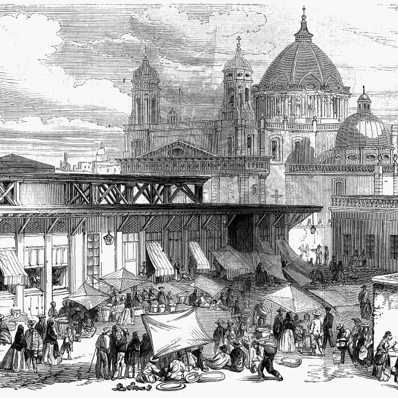 Marketiturbeparaguay Poster Print By Mary Evans Picture Library (36 X 24)