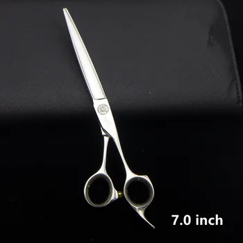 

Professional hair scissor ' 7 japan 440c Hairdressing Shears High Quality Hair Cutting Scissors Men cutting scissors