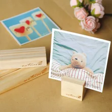 Горячая Распродажа унисекс деревянная бумага и художественная карта держатель Примечание фото сообщения Папка Высокое качество держатель кредитной карты s