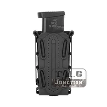 Тактический Подсумок Скорпион мягкая оболочка пистолет один Стек и двойной стек высотой 9 мм. 45 носитель с петлей для ремня