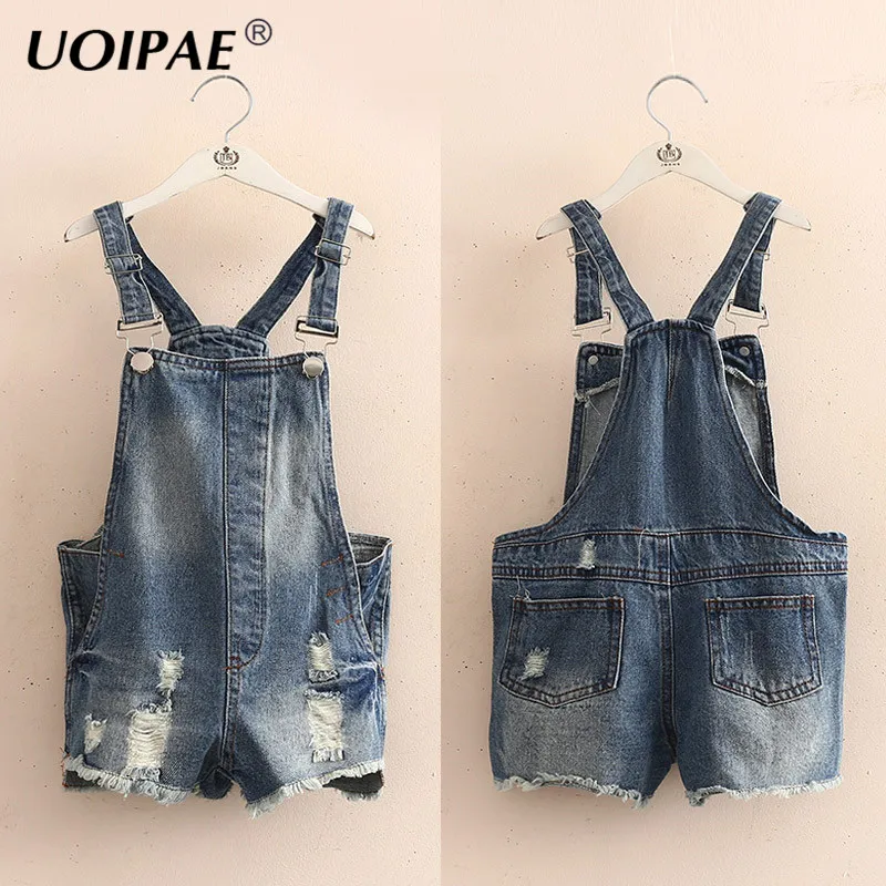 

Baby Strap Jeans Short Dresses 2018 Summer Wear Korean Version Children Wear Sleeveless Pockets Dresses Short Dress Kz-b222
